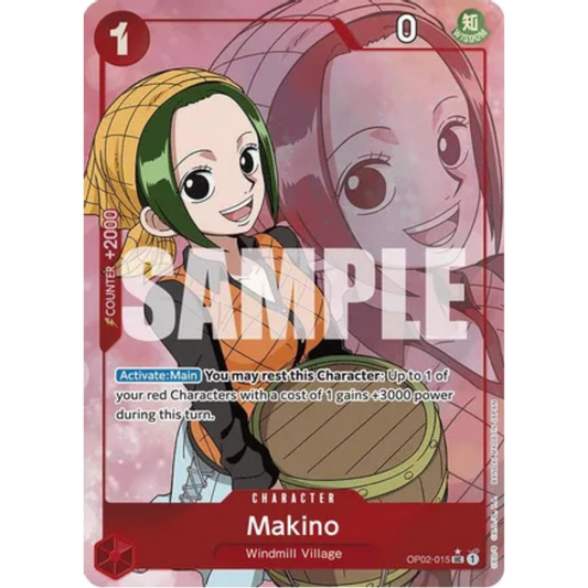 Makino (Full Art) (OP02-015) - Premium Booster -The Best- Foil