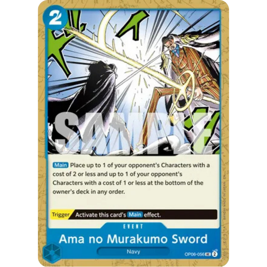 Ama no Murakumo Sword (Reprint) (OP06-056) - Premium Booster -The Best- Vol. 2