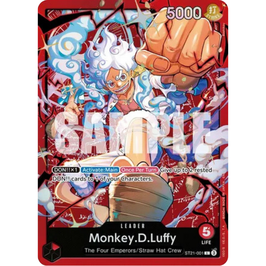 Monkey.D.Luffy (ST21-001) (ST21-001) - Starter Deck 31: RED Monkey.D.Luffy Foil
