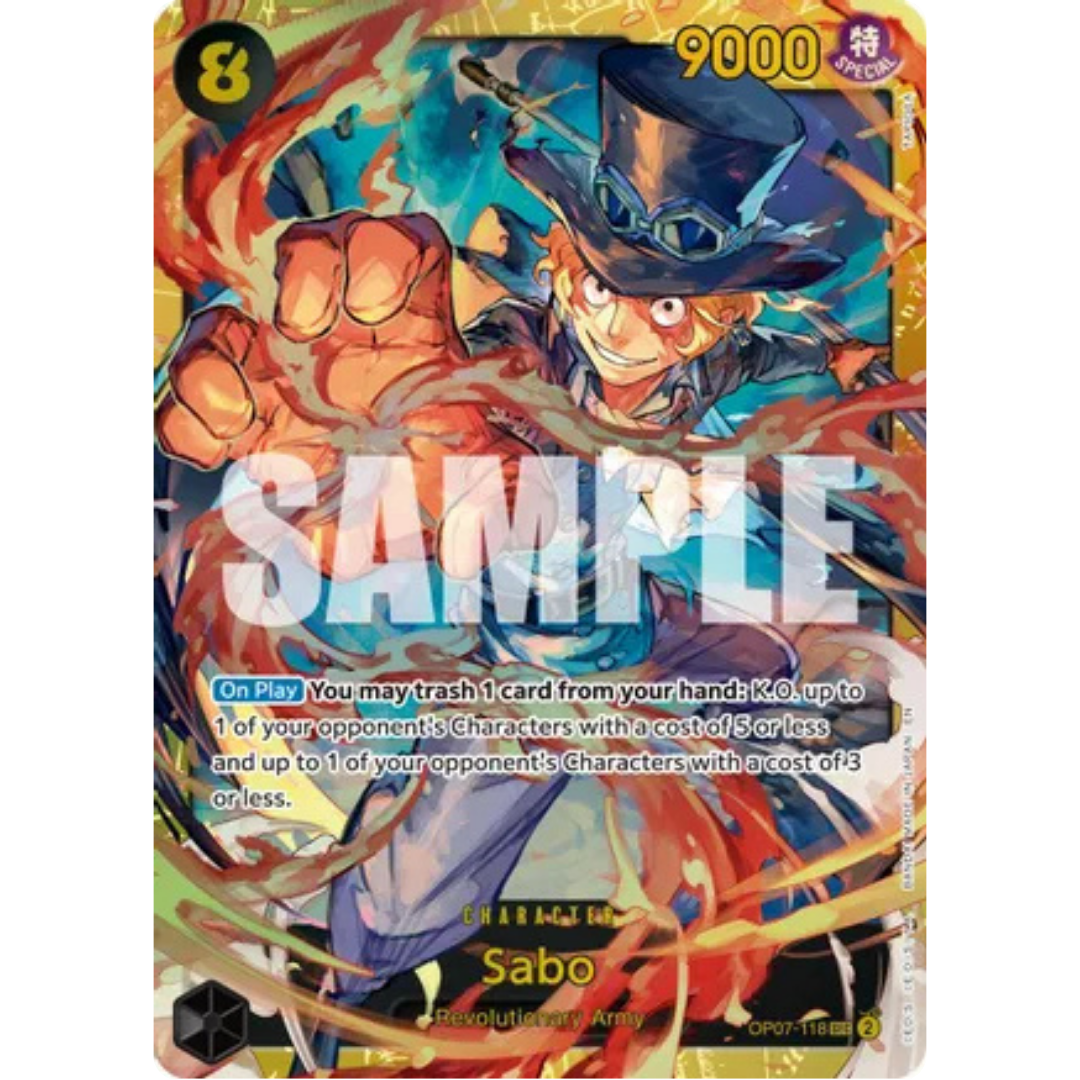 Sabo - OP07-118 (Reprint) (OP07-118) - Premium Booster -The Best- Vol. 2 Foil