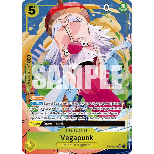 Vegapunk (Alternate Art) (EB02-056) - Extra Booster: Anime 25th Collection Foil