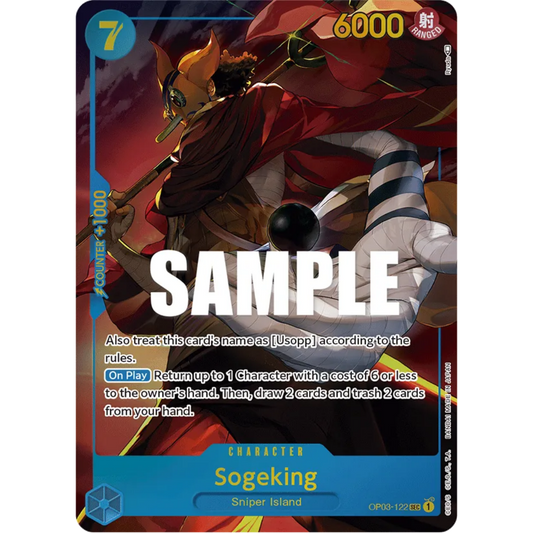 Sogeking (Alternate Art) (OP03-122) - Pillars of Strength Foil