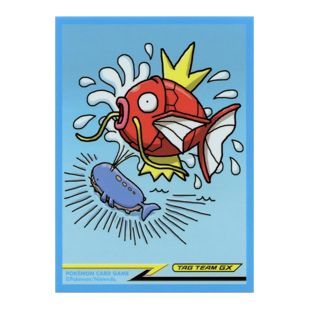 Card Sleeves - Magikarp & Wailord Tag Team GX (64-Pack) (Pokemon Center Japan Exclusive)