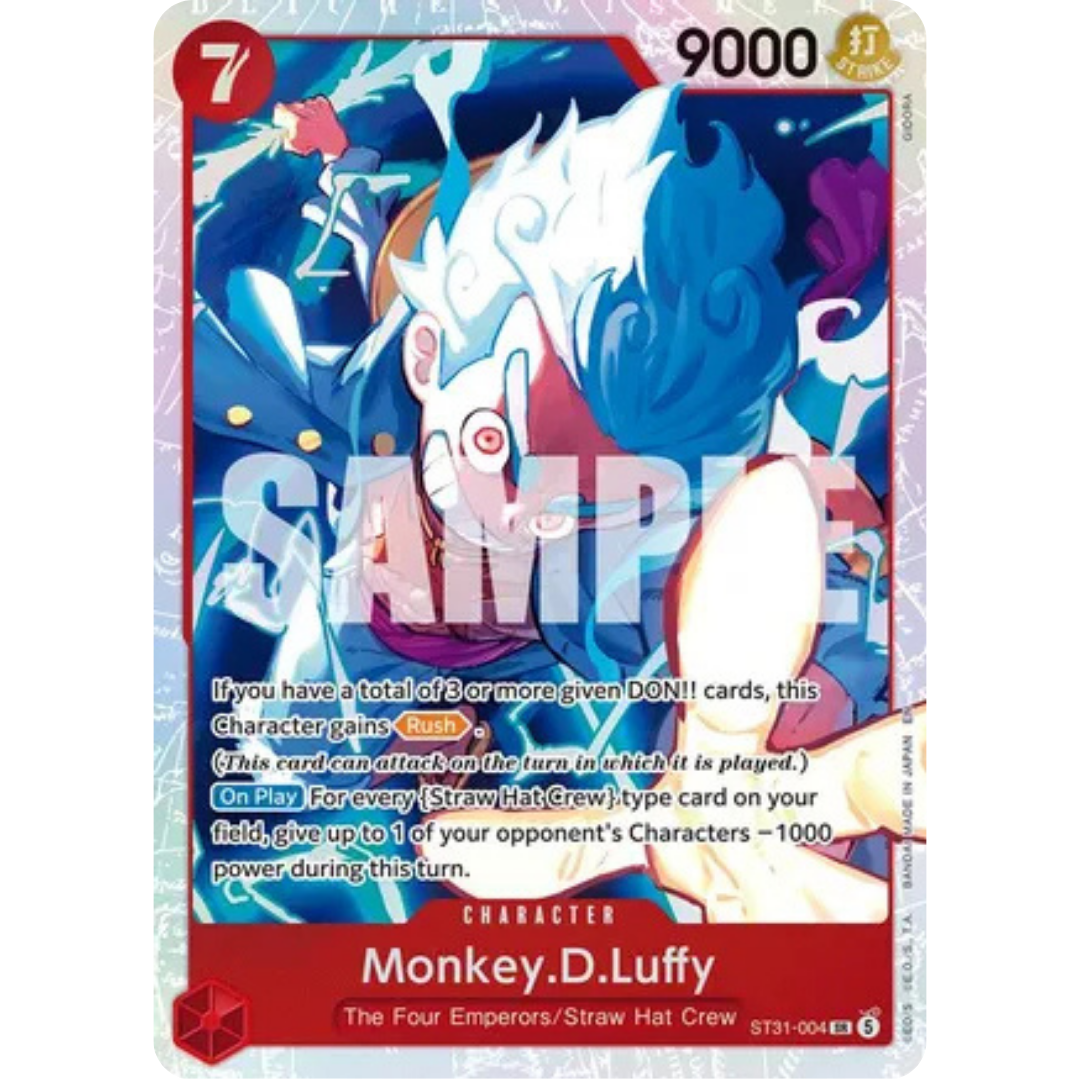 Monkey.D.Luffy (ST31-004) (ST31-004) - Starter Deck 31: RED Monkey.D.Luffy Foil