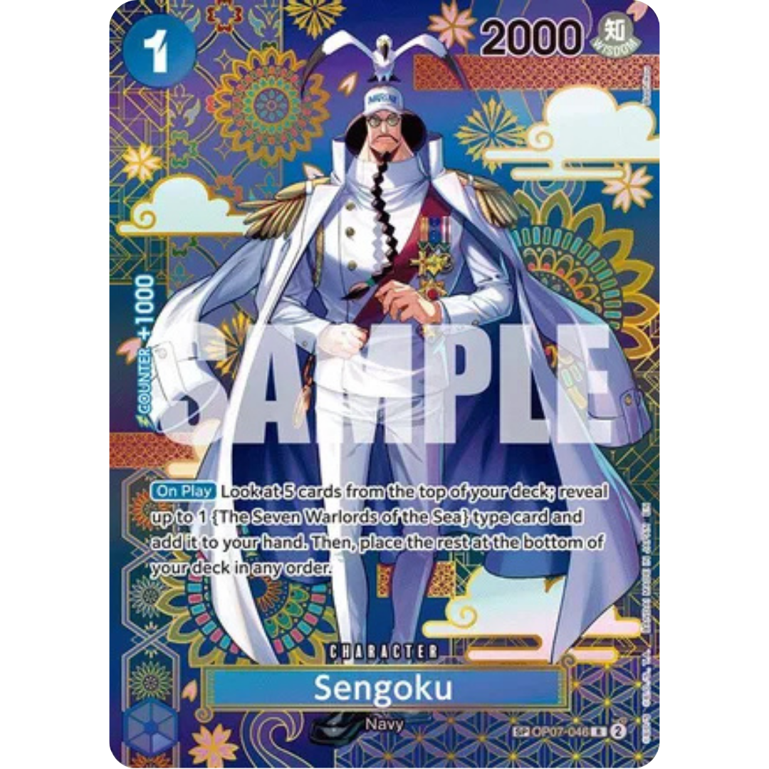 Sengoku - OP07-046 (SP) (OP07-046) - The Azure Sea's Seven Foil