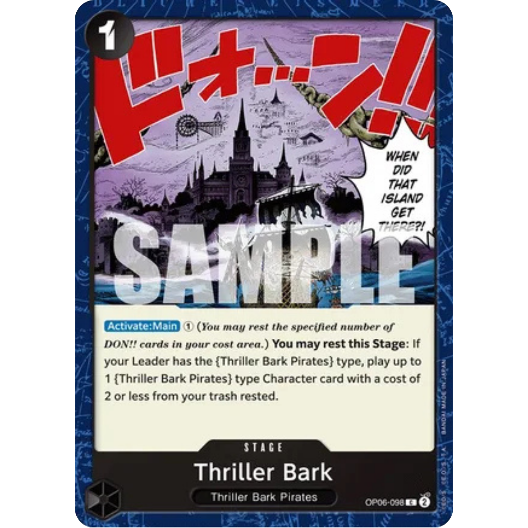 Thriller Bark (OP06-098) - Wings of the Captain