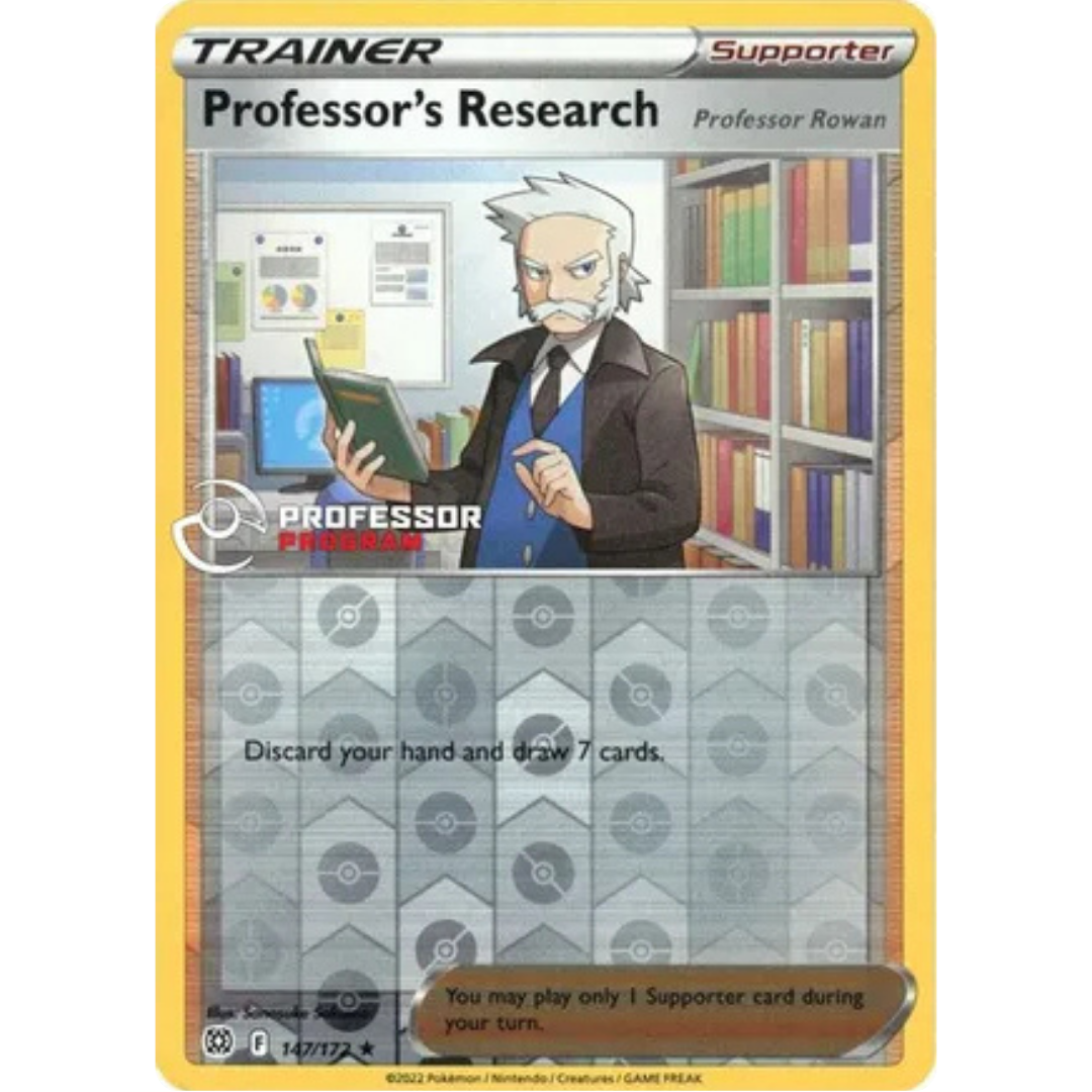 Professor's Research - 147/172 (2021)/172  - Reverse Holofoil Professor Program Promos - Promo