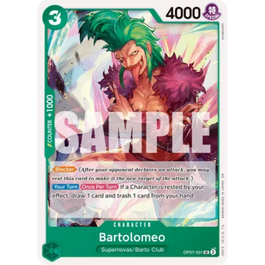 Bartolomeo (Reprint) (OP07-031) - Premium Booster -The Best- Vol. 2
