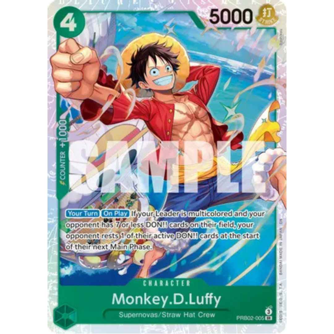 Monkey.D.Luffy (PRB02-005) - Premium Booster -The Best- Vol. 2 Foil