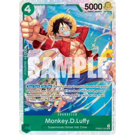 Monkey.D.Luffy (PRB02-005) - Premium Booster -The Best- Vol. 2 Foil