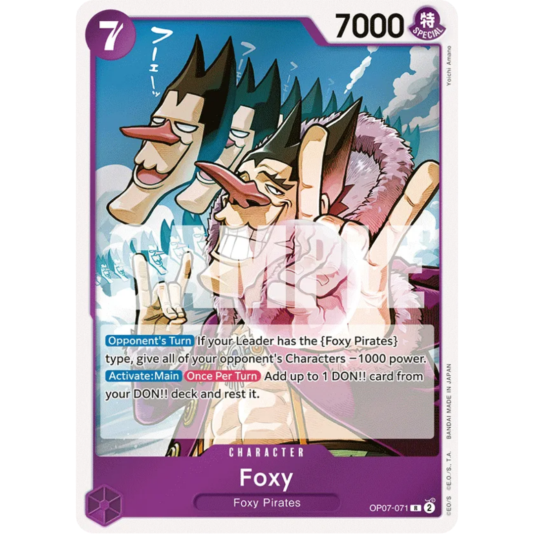 Foxy (071) (OP07-071) - 500 Years in the Future Foil