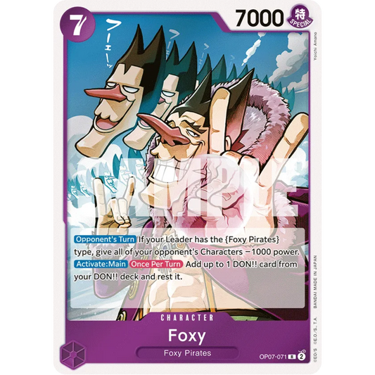 Foxy (071) (OP07-071) - 500 Years in the Future Foil