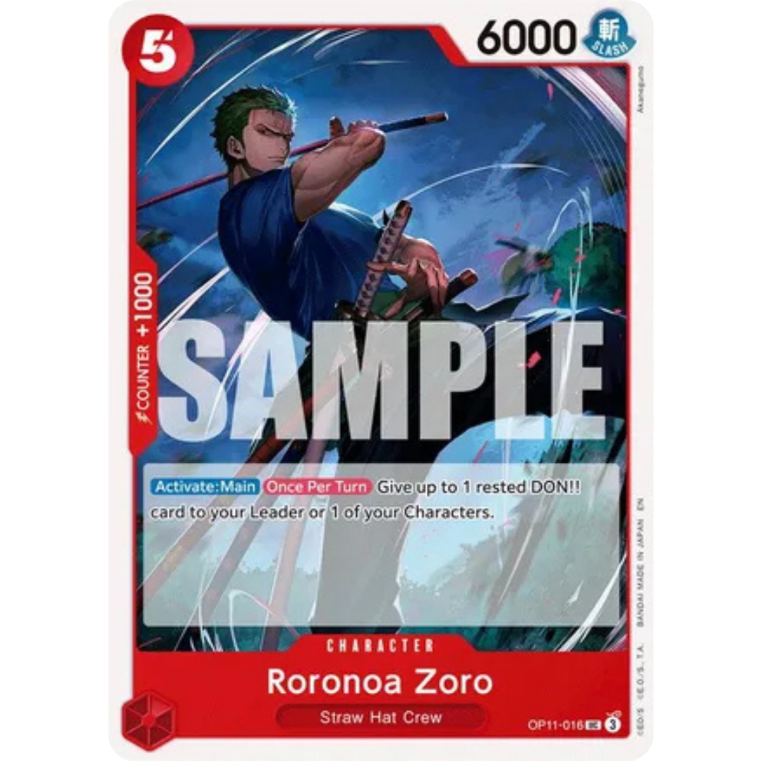 Roronoa Zoro (OP11-016) - A Fist of Divine Speed