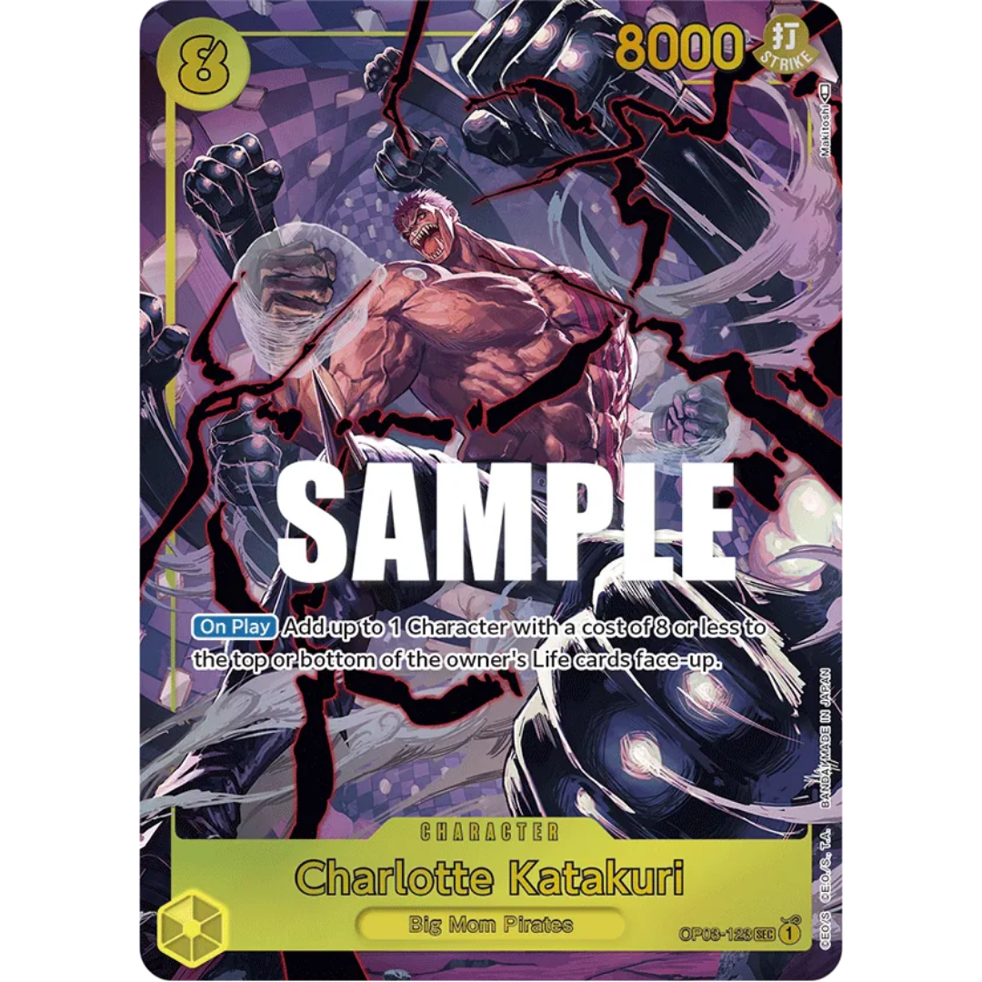 Charlotte Katakuri (123) (Alternate Art) (OP03-123) - Pillars of Strength Foil