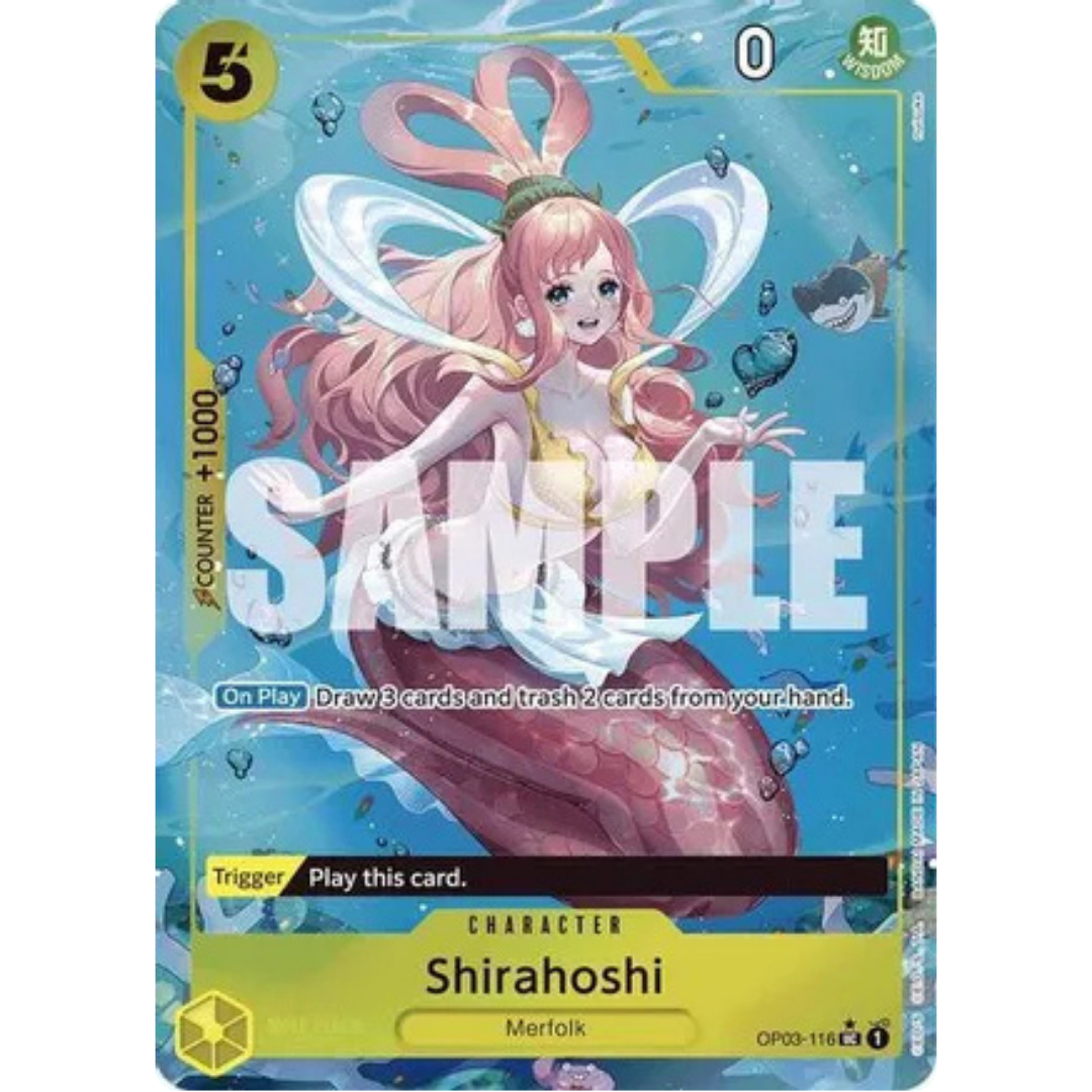 Shirahoshi (OP03-116) (Full Art) (OP03-116) - Premium Booster -The Best- Foil