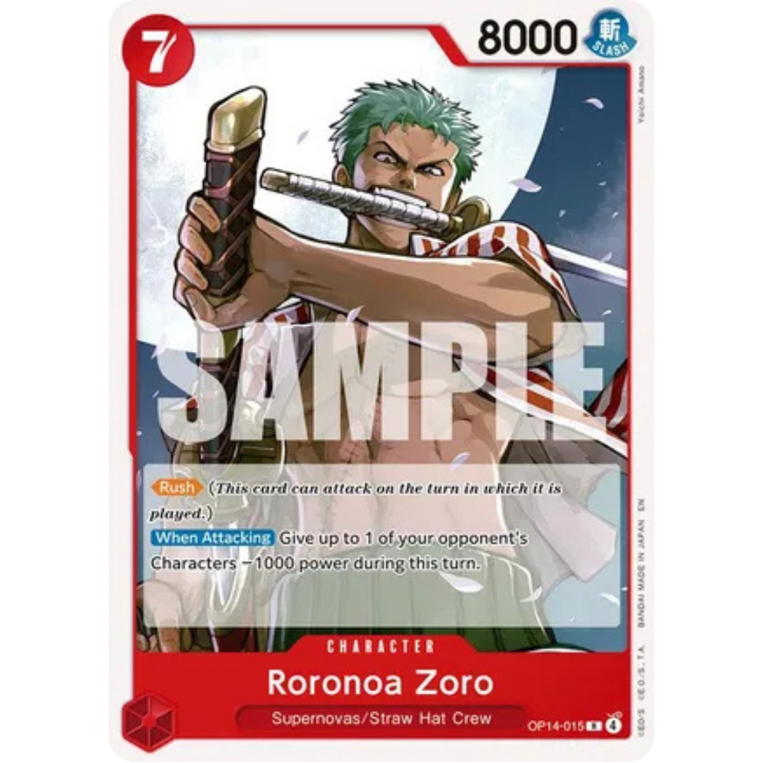 Roronoa Zoro (OP14-015) - Starter Deck 31: RED Monkey.D.Luffy