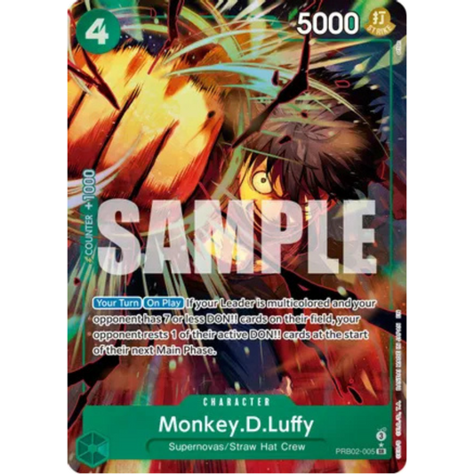 Monkey.D.Luffy (Alternate Art) (PRB02-005) - Premium Booster -The Best- Vol. 2 Foil