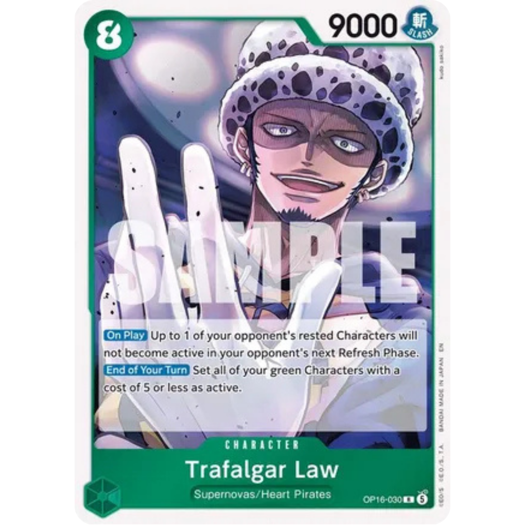 Trafalgar Law (030) (OP16-030) - The Time of Battle