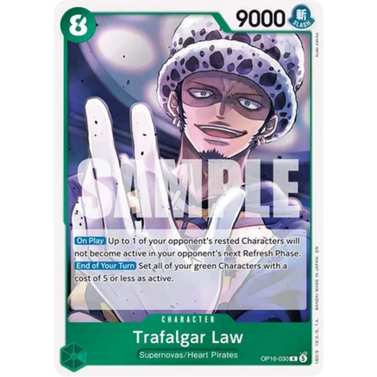 Trafalgar Law (030) (OP16-030) - The Time of Battle