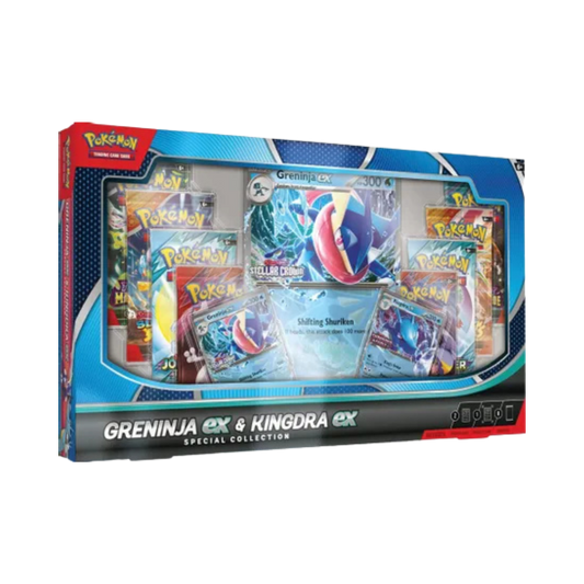 Greninja EX & Kingdra EX Special Collection Box