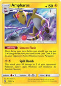 Ampharos 078  - Holofoil SM  Lost Thunder - Holo Rare