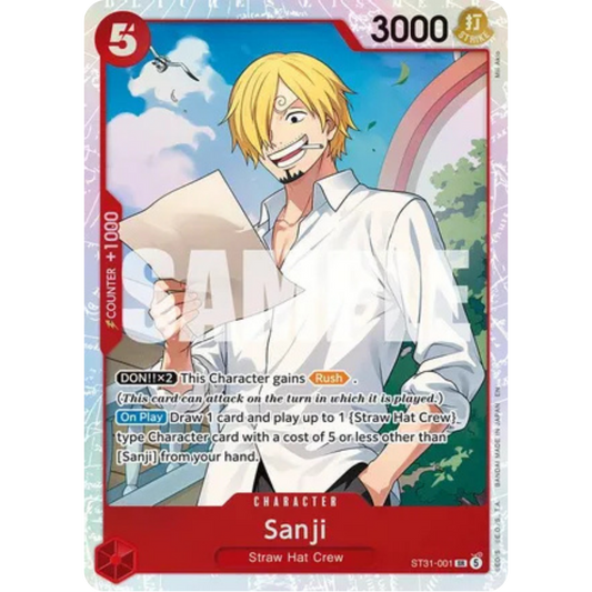 Sanji (ST31-001) - Starter Deck 31: RED Monkey.D.Luffy Foil