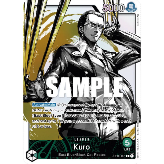 Iceburg (Alternate Art) (OP03-058) - Pillars of Strength Foil