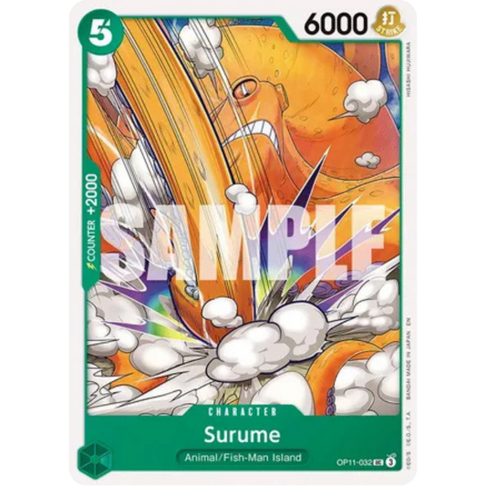 Surume (OP11-032) - A Fist of Divine Speed