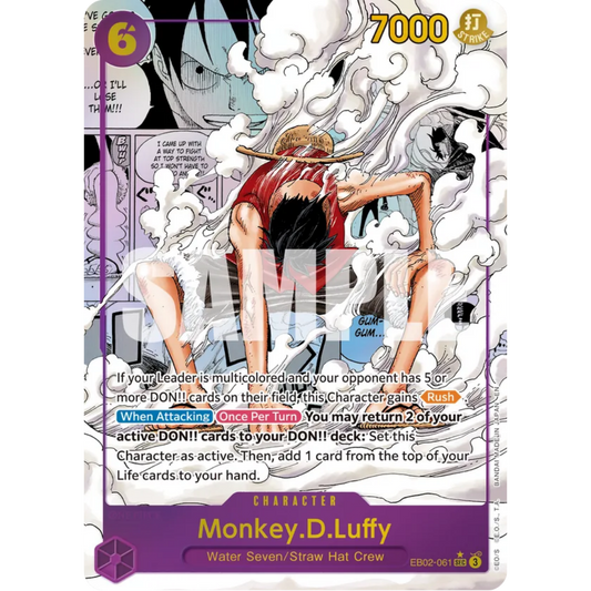 Monkey.D.Luffy (061) (Manga) (EB02-061) - Extra Booster: Anime 25th Collection Foil