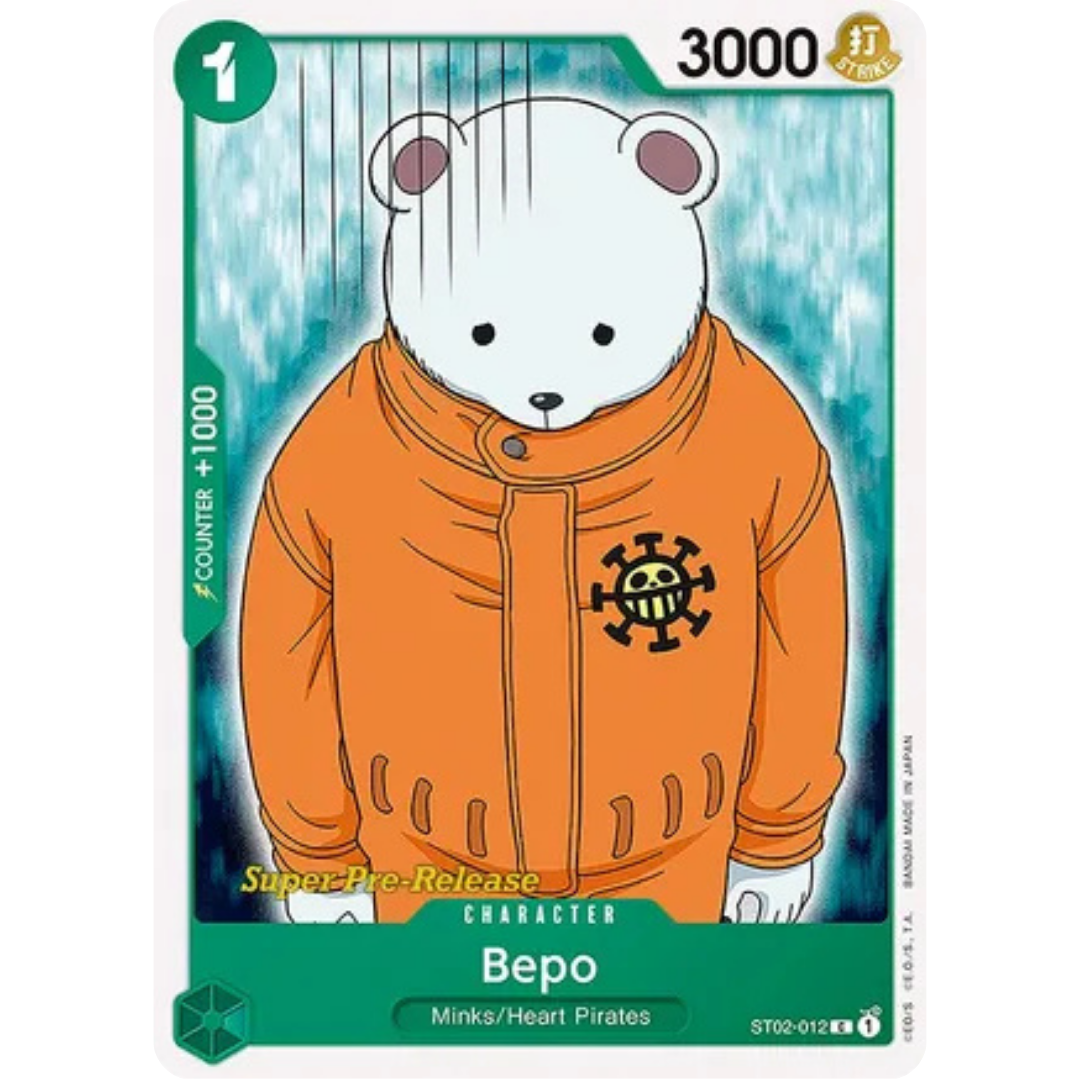Bepo (ST02-012) - Super Pre-Release Starter Deck 2: Worst Generation