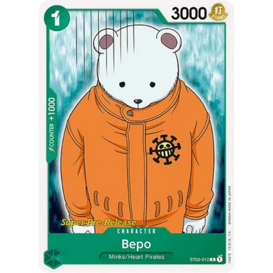 Bepo (ST02-012) - Super Pre-Release Starter Deck 2: Worst Generation