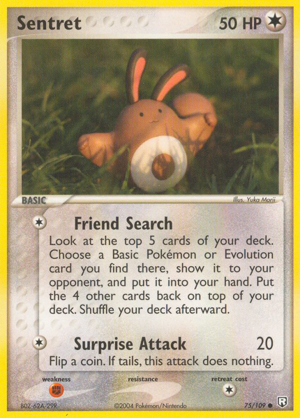Sentret 075  Team Rocket Returns - Common