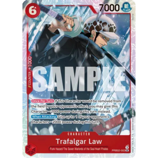 Trafalgar Law (PRB02-002) - Premium Booster -The Best- Vol. 2 Foil