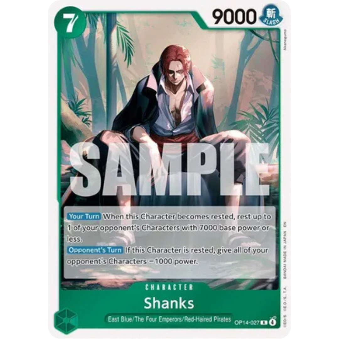 Shanks (OP14-027) - The Azure Sea's Seven Foil