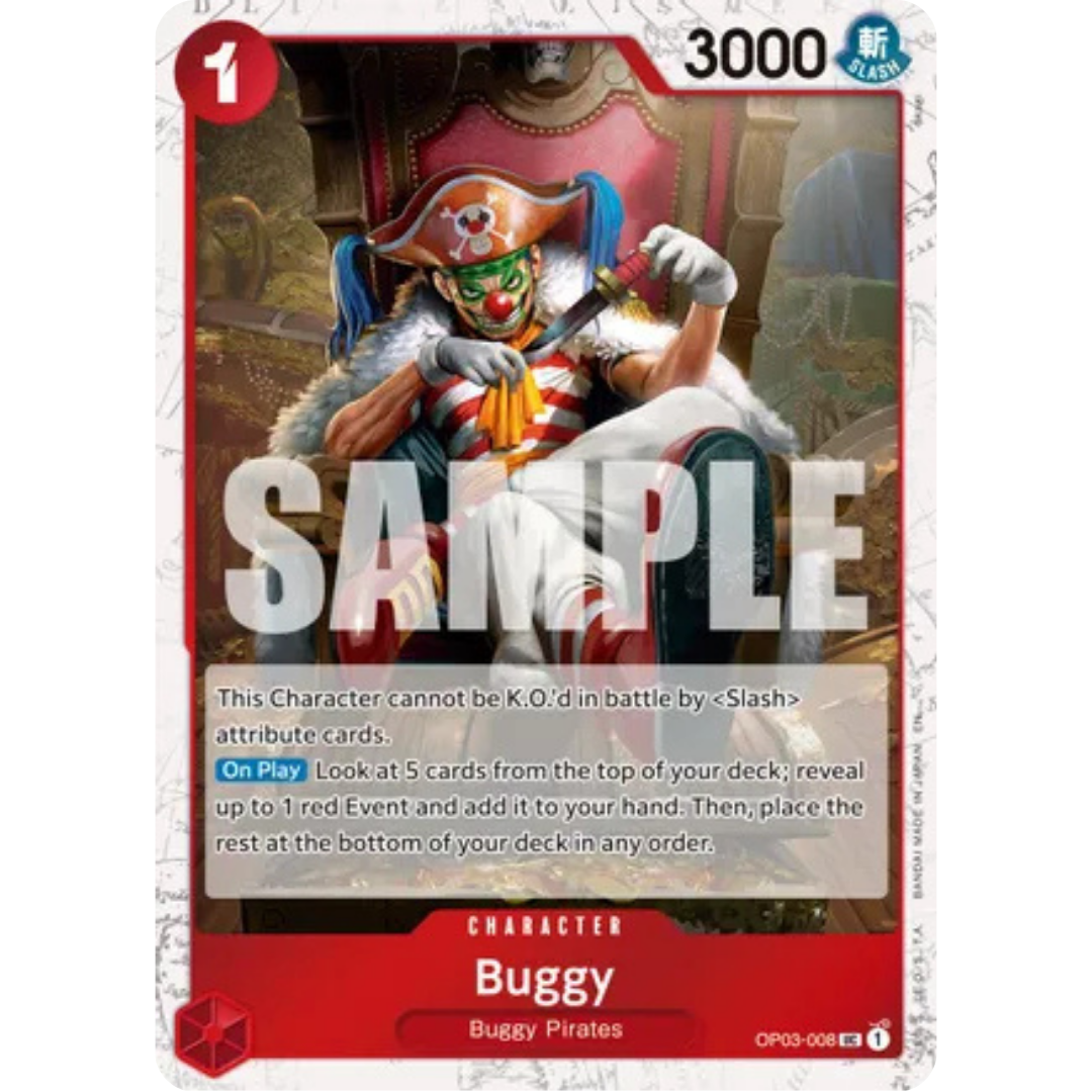 Buggy - OP03-008 (Pirate Foil) (OP03-008) - Premium Booster -The Best- Vol. 2 Foil