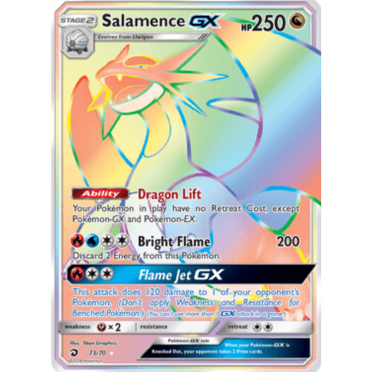 Salamence GX (73/70) [Sun & Moon: Dragon Majesty]