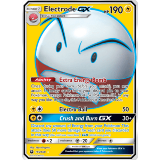 Electrode GX (155/168) [Sun & Moon: Celestial Storm]