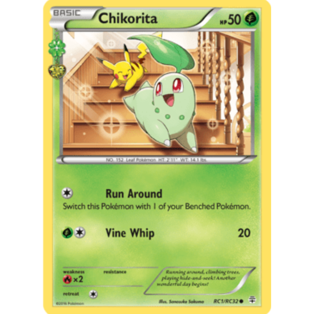 Chikorita RC1/RC32  Generations Radiant Collection - Common