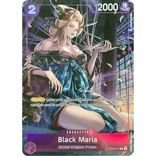 Black Maria (Premium Card Collection -BANDAI CARD GAMES Fest. 23-24 Edition-) (ST04-011) - One Piece Promotion Cards Foil