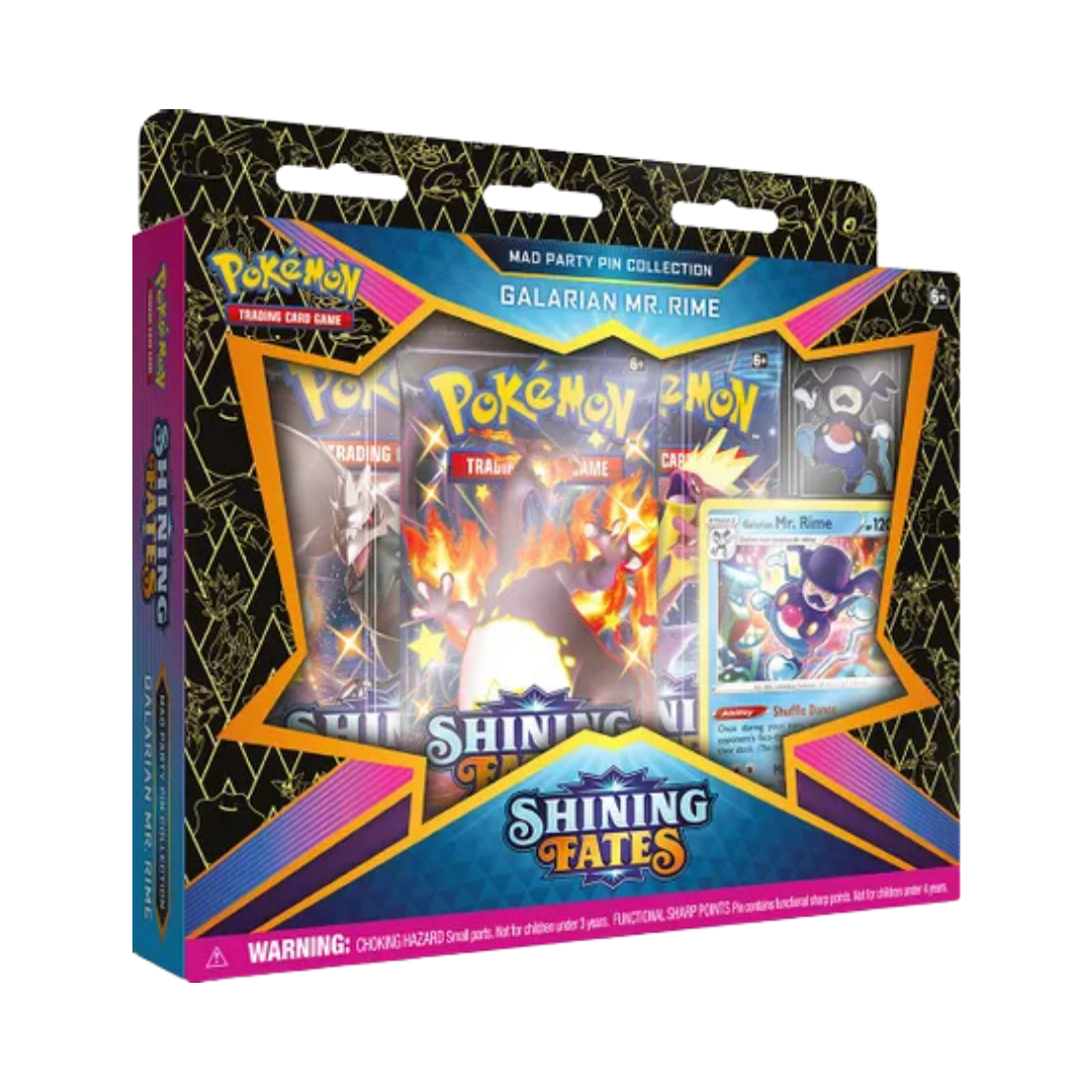 Shining Fates Mad Party Pin Collection [Galarian Mr. Rime]