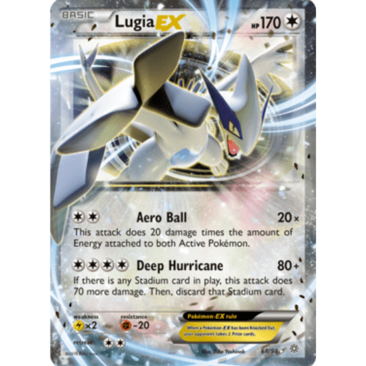 Lugia EX 068/98  - Holofoil XY  Ancient Origins - Ultra Rare