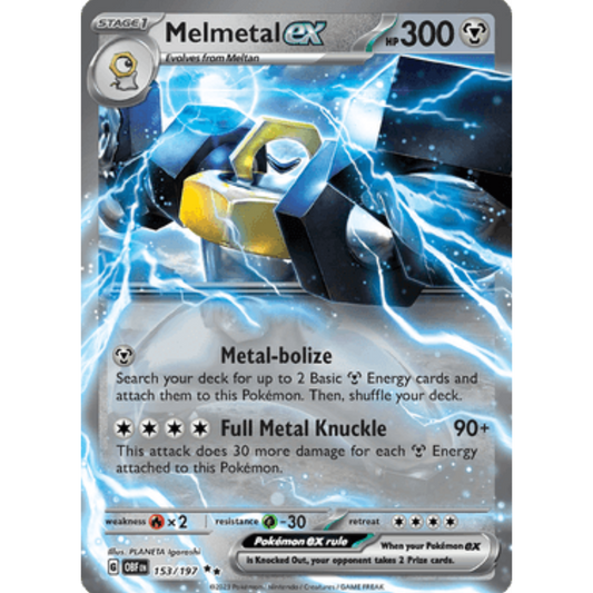 Melmetal ex (153/197) [Scarlet & Violet: Obsidian Flames]
