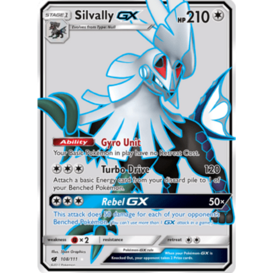 Silvally GX (108/111) [Sun & Moon: Crimson Invasion]