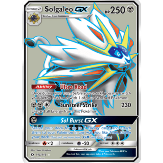 Solgaleo GX (143/149) [Sun & Moon: Base Set]