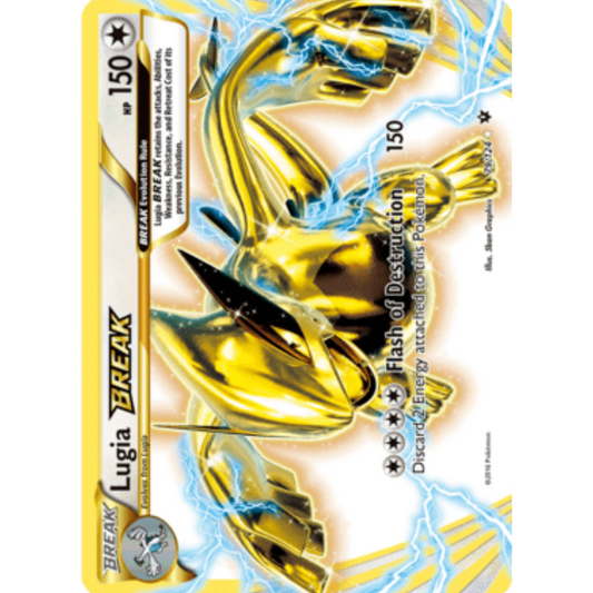 Lugia BREAK 079/124  - Holofoil XY  Fates Collide - Rare BREAK