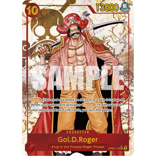 Gol.D.Roger (Alternate Art) (OP09-118) - Emperors in the New World Foil
