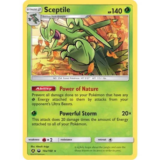 Sceptile 10a/168  - Holofoil Alternate Art Promos - Promo