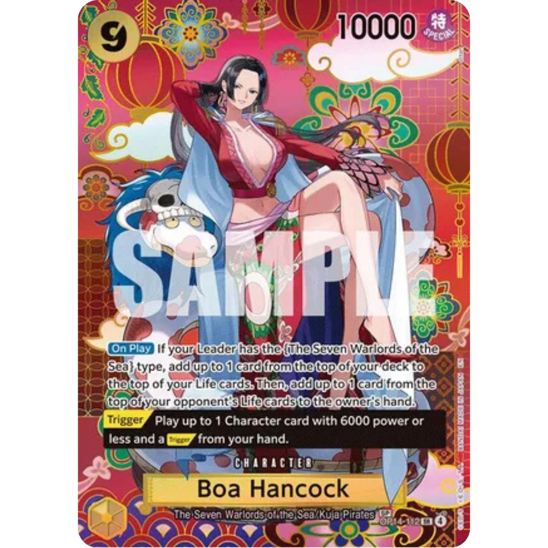 Boa Hancock - OP14-112 (SP) (OP14-112) - The Azure Sea's Seven Foil