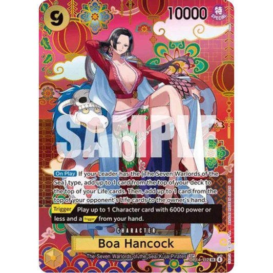 Boa Hancock - OP14-112 (SP) (OP14-112) - The Azure Sea's Seven Foil