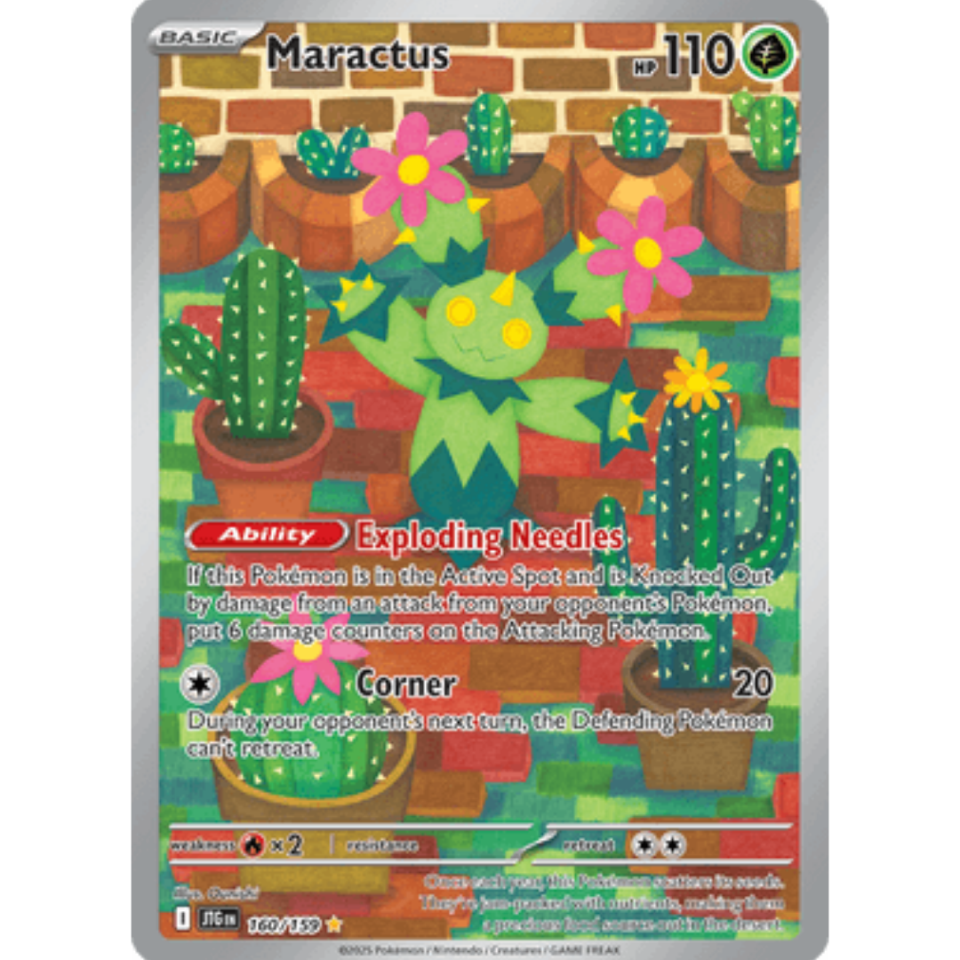 Maractus 160/159  - Holofoil SV09 Journey Together - Illustration Rare